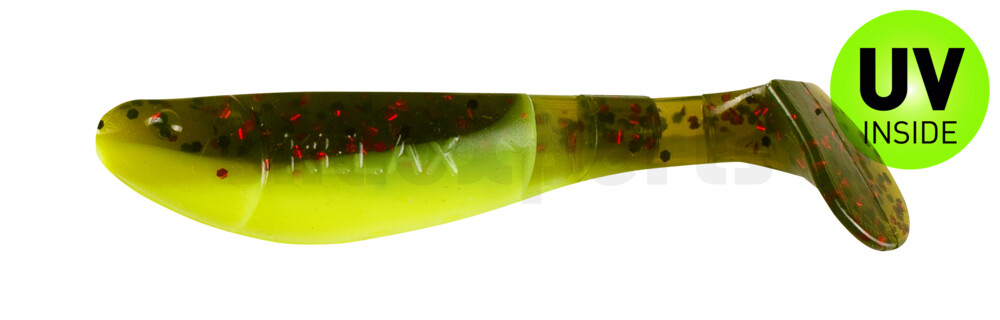 000207B321 Kopyto-Classic 2,5" (ca.7,0 cm) fluogelb / Kaulbarsch