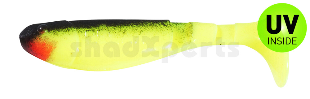 FLO207056 Kopyto Classic 2,5" floating fluogelb / schwarz