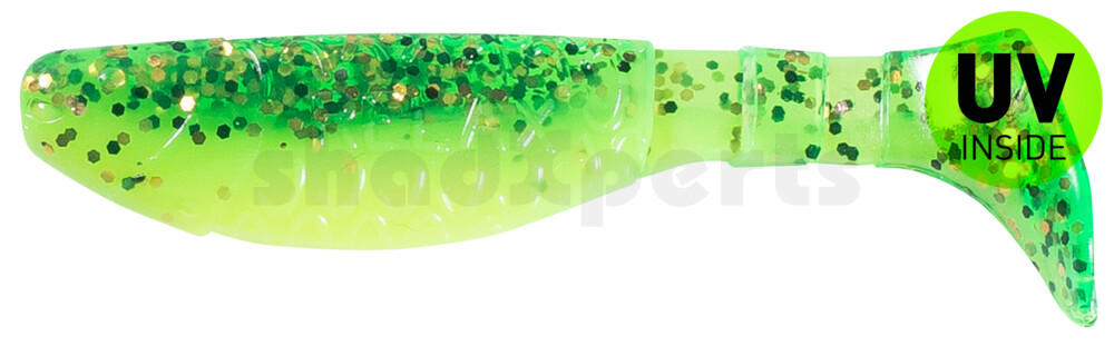 000208B002 Kopyto-Classic 3" (ca. 8,0 cm) fluogelb  / grün-Glitter