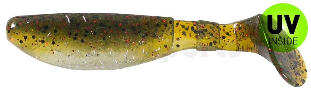 000208B310 Kopyto-Classic 3" (ca. 8,0 cm) selbstleuchtend Glitter / Kaulbarsch