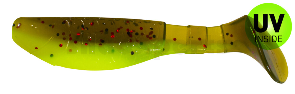 000208B321 Kopyto-Classic 3" (ca. 8,0 cm) fluogelb / Kaulbarsch