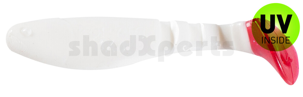 000208001RT Kopyto-Classic 3" (ca. 8,0 cm) reinweiss / Red Tail