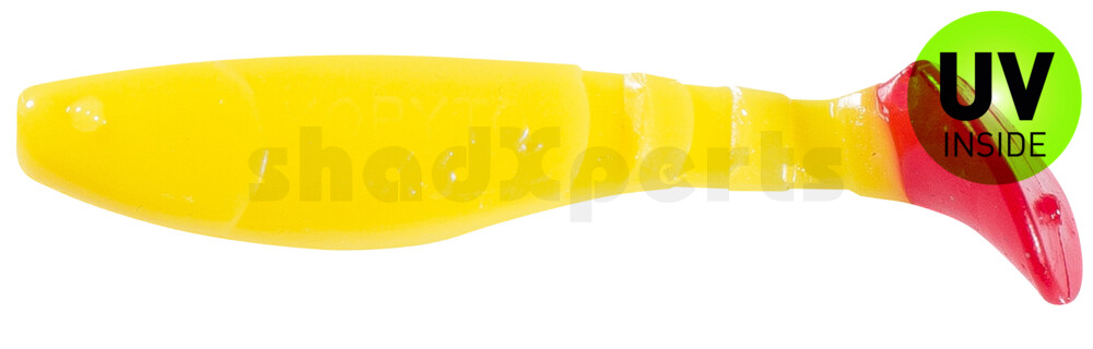 000208060RT Kopyto-Classic 3" (ca. 8,0 cm) gelb / red tail