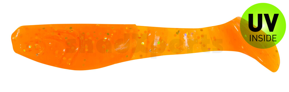 000208121 Kopyto-Classic 3" (ca. 8,0 cm) klar fluoorange glitter