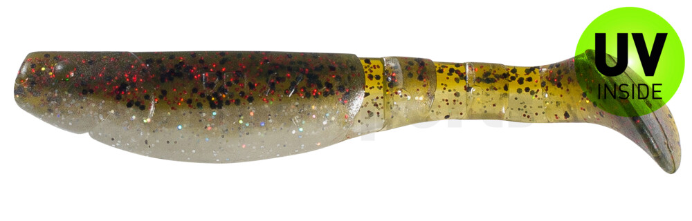 000211B310 Kopyto-Classic 4" (ca. 11,0 cm) selbstleuchtend Glitter / Kaulbarsch