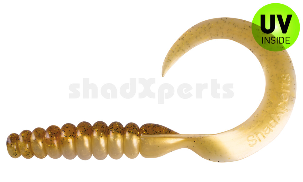 000628B023 SX XXL Grub 11" goldperl / motoroil Glitter