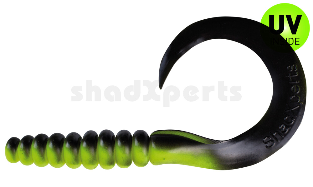 000628056 SX XXL Grub 11" fluogelb / schwarz