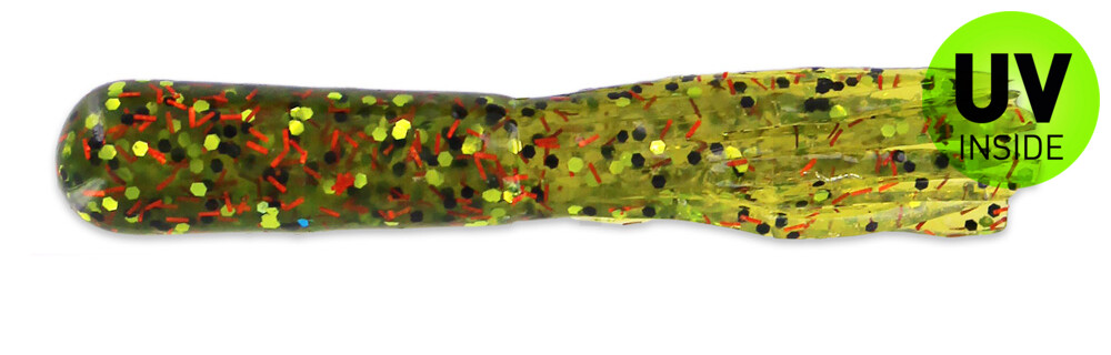 001608059 Salt Tube 2.5" (ca. 7 cm) Light Melon Perch