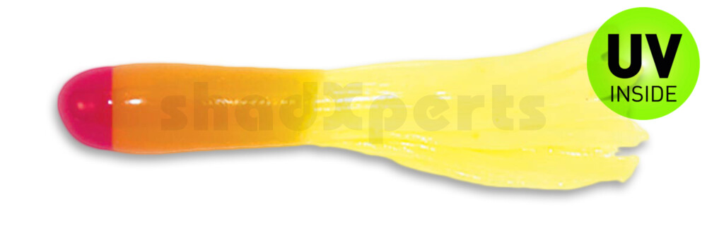 001605017 Crappie Tube 1.75" (ca. 4,5 cm) Red/Yellow/Chartreuse