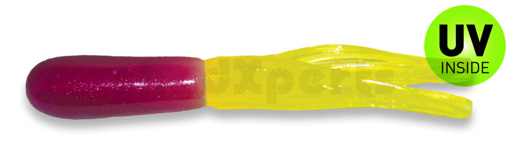 001604008 Crappie Tube 1.5" (ca. 3 cm) Pearl/Chart