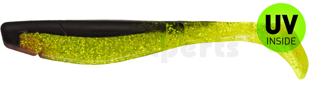 000220067 Kopyto-Classic 8" (ca. 20,0 cm) grün(chartreuse)-Glitter / schwarz