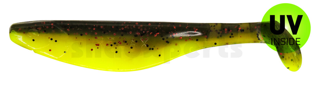 000214B321 Kopyto-River 5" (ca. 13,0 cm) fluogelb / Kaulbarsch