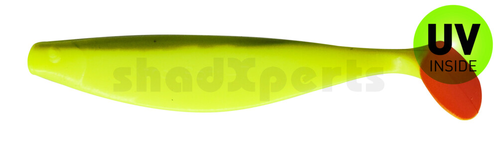 000418145 Xtra-Soft 7" (ca. 18,0 cm) fluogelb / boddengrün