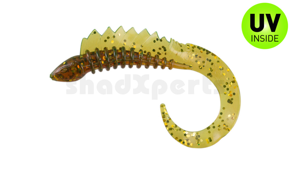 001908092 Viper 3" (ca. 8,0 cm) motoroil gold glitter