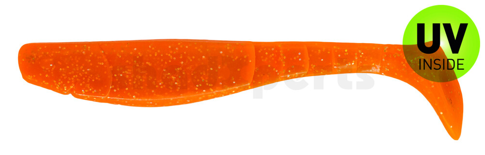 000220121 Kopyto-Classic 8" (ca. 20,0 cm) klar fluoorange glitter