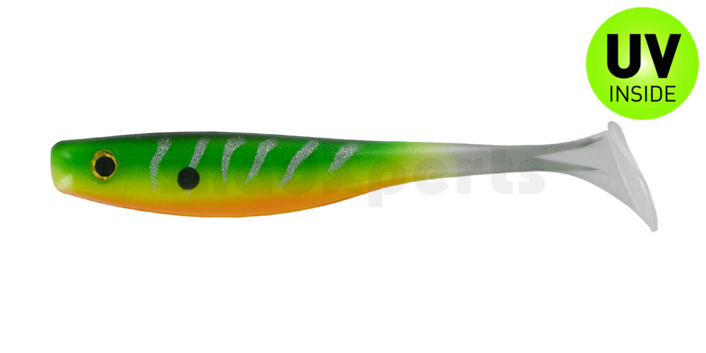 004118033 Suicide Shad 7" (ca. 17 cm) im Hartschalenblister Silver Tiger