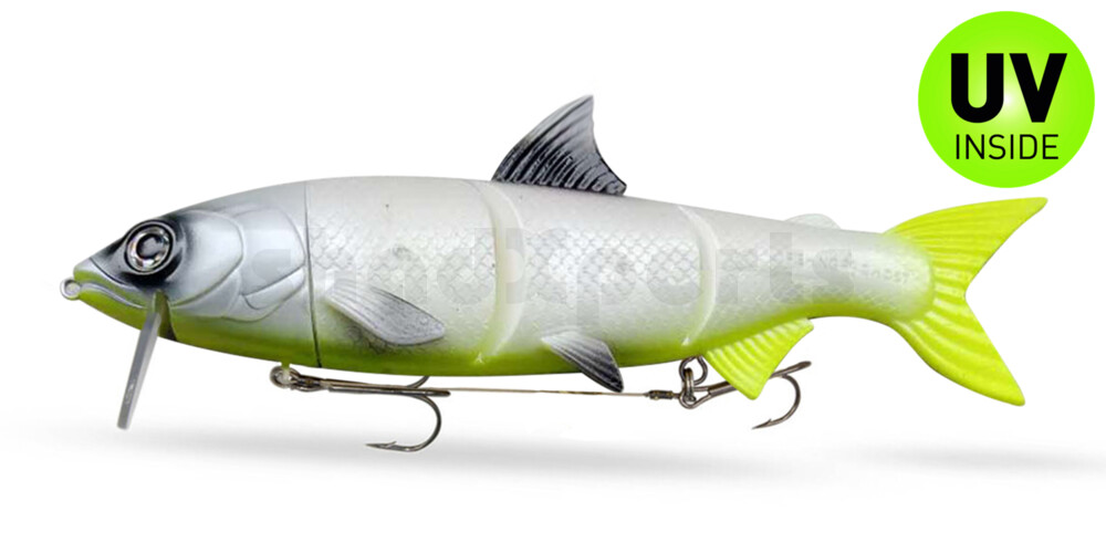 HYRO25LC RenkyOne - Hybrid Fishing Lure 10" (ca. 25 cm) slow sinking Lemon Cream