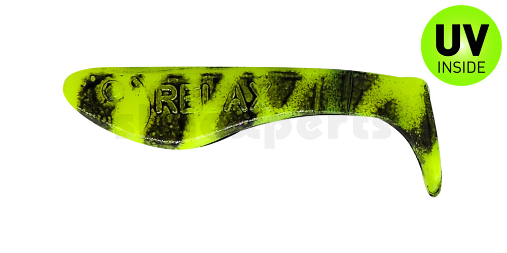 000235090 Kopyto-Classic 1" (ca. 3,5 cm) fluogelb / schwarz