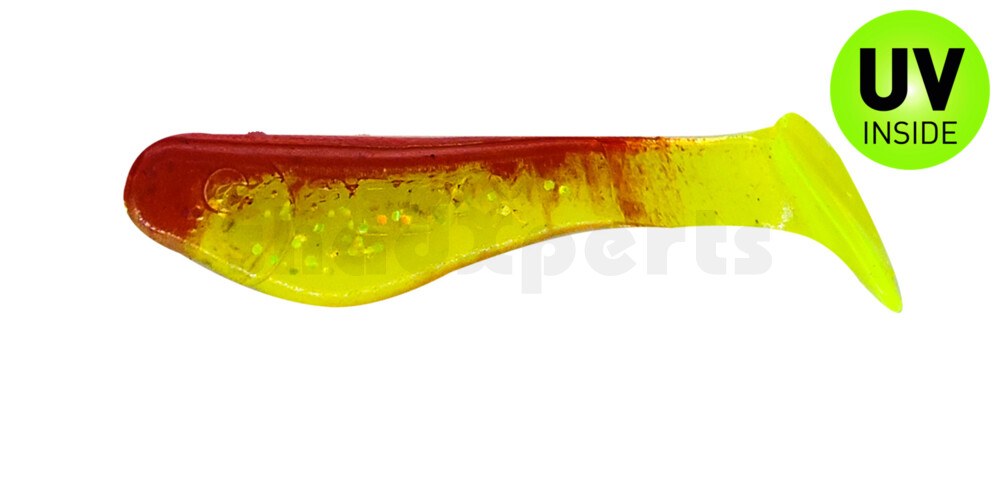 000235068 Kopyto-Classic 1" (ca. 3,5 cm) grün(chartreuse)-Glitter / rot