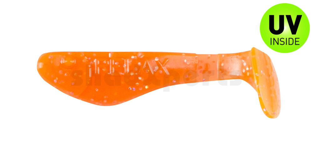 000235121 Kopyto-Classic 1" (ca. 3,5 cm) klar fluoorange glitter