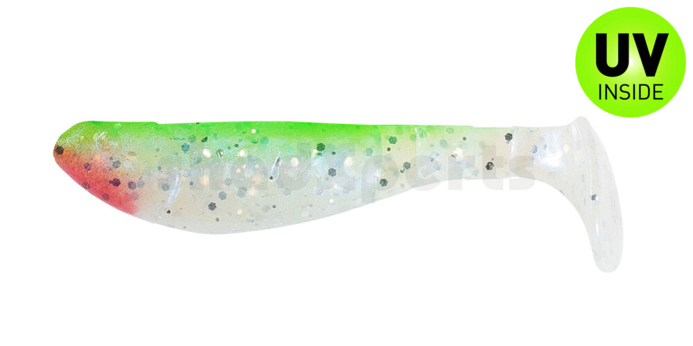 000207046 Kopyto-Classic 2,5" (ca.7,0 cm) blauperl-Glitter / grün