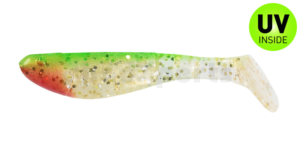 000207255 Kopyto-Classic 2,5" (ca.7,0 cm) milchgold-Glitter / grün