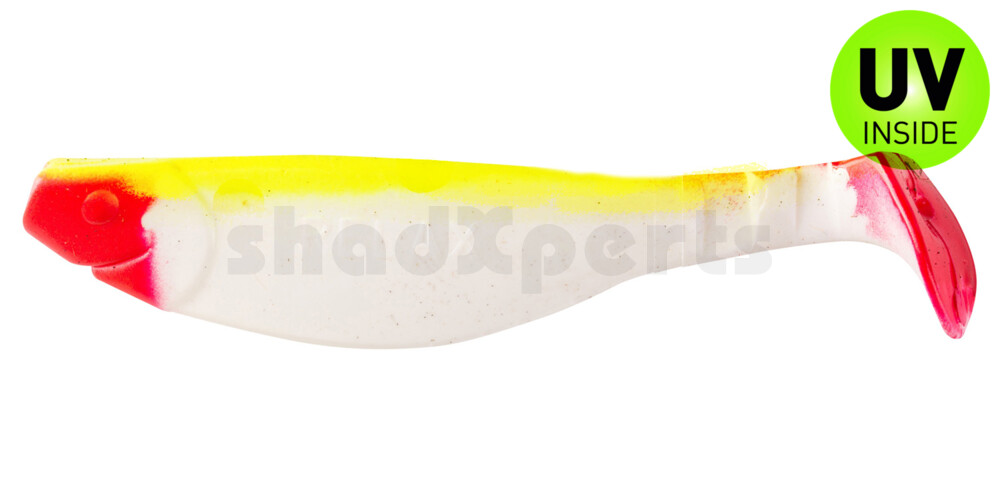 000212005 Kopyto-River 4" (ca. 11,0 cm) reinweiss / fluogelb