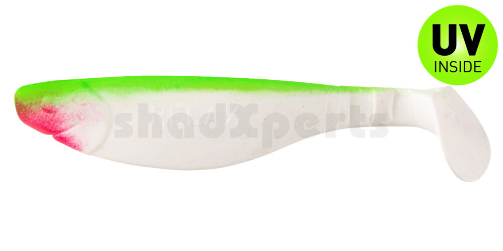 000212004 Kopyto-River 4" (ca. 11,0 cm) reinweiss / grün