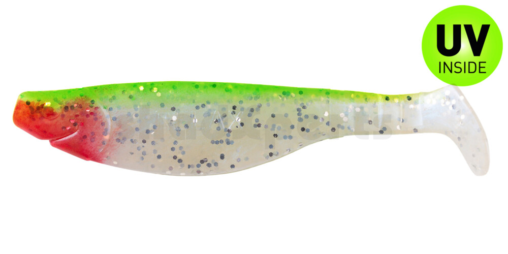 000212046 Kopyto-River 4" (ca. 11,0 cm) blauperl-Glitter / grün