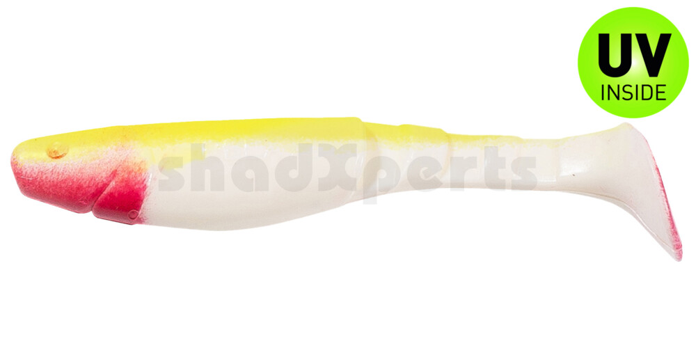 000211005 Kopyto-Classic 4" (ca. 11,0 cm) reinweiss / fluogelb