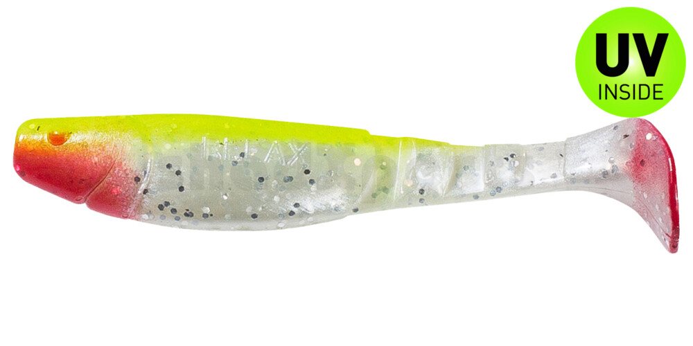 000211036 Kopyto-Classic 4" (ca. 11,0 cm) perlweiss-Glitter / fluogelb