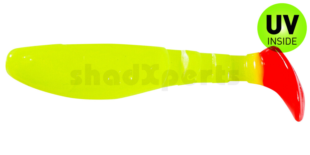 000208055RT Kopyto-Classic 3" (ca. 8,0 cm) fluogelb / red tail