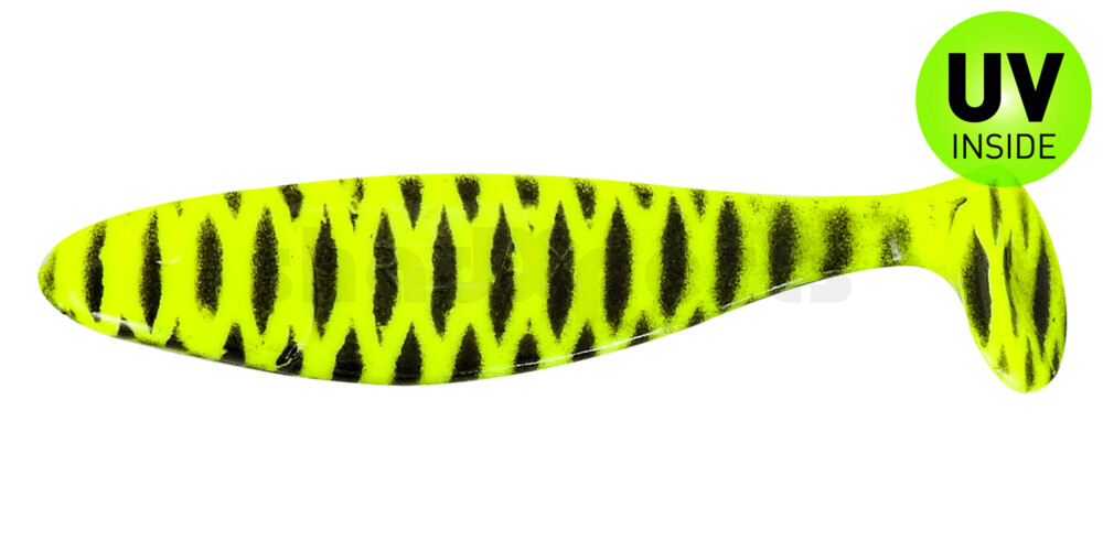 000310090 Jankes 4" (ca. 11,0 cm) fluogelb / schwarz gestreift