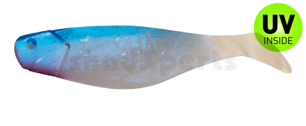 000408023 Shad 3" (ca. 8,0 cm) blauperl / blau