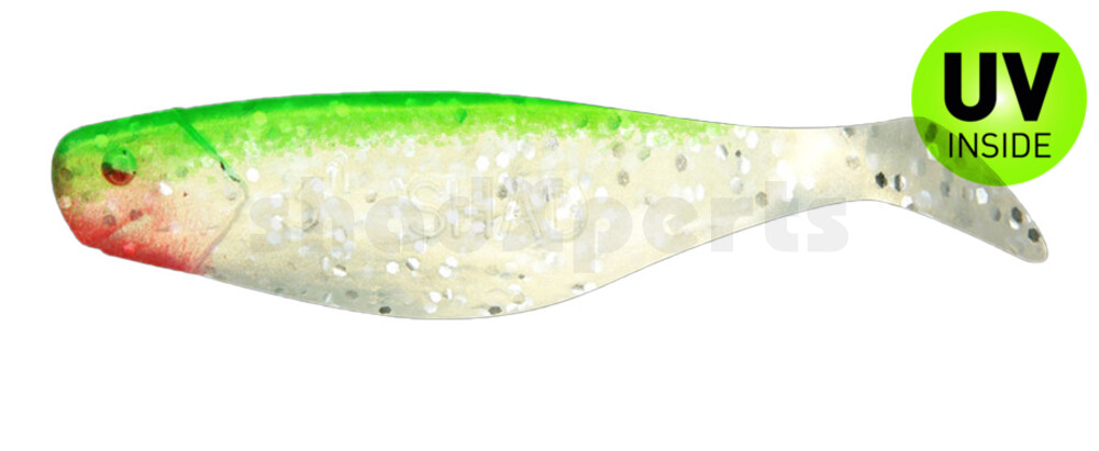 000408052 Shad 3" (ca. 8,0 cm) goldperl-Glitter / grün