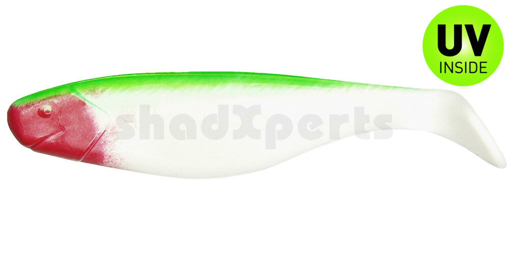 000411004 Xtra-Soft 4" (ca. 11,5 cm) reinweiss / grün