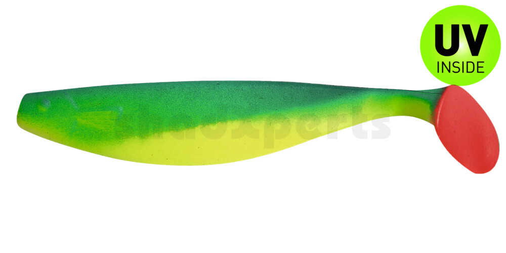 000420059 Xtra-Soft 8" (ca. 21,0 cm) fluogelb / blau