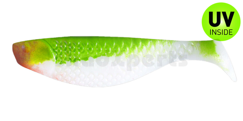 000110004 Aqua 4" (ca. 10,0 cm) reinweiss / grün