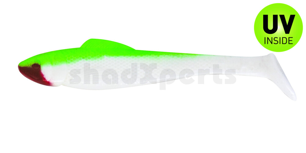 001708004 Ohio 2,5" (ca. 8,0 cm) reinweiss / grün