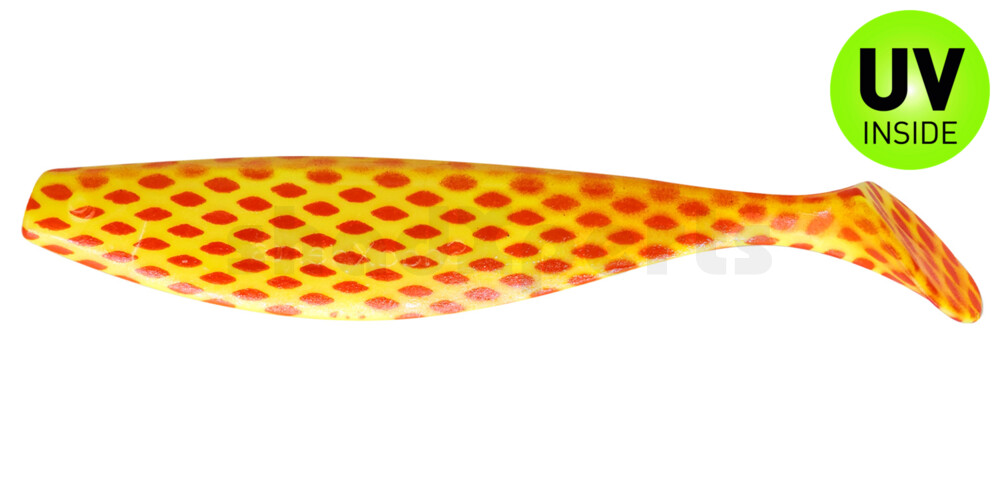 000418089 Xtra-Soft 7" (ca. 18,0 cm) fluogelb / rot