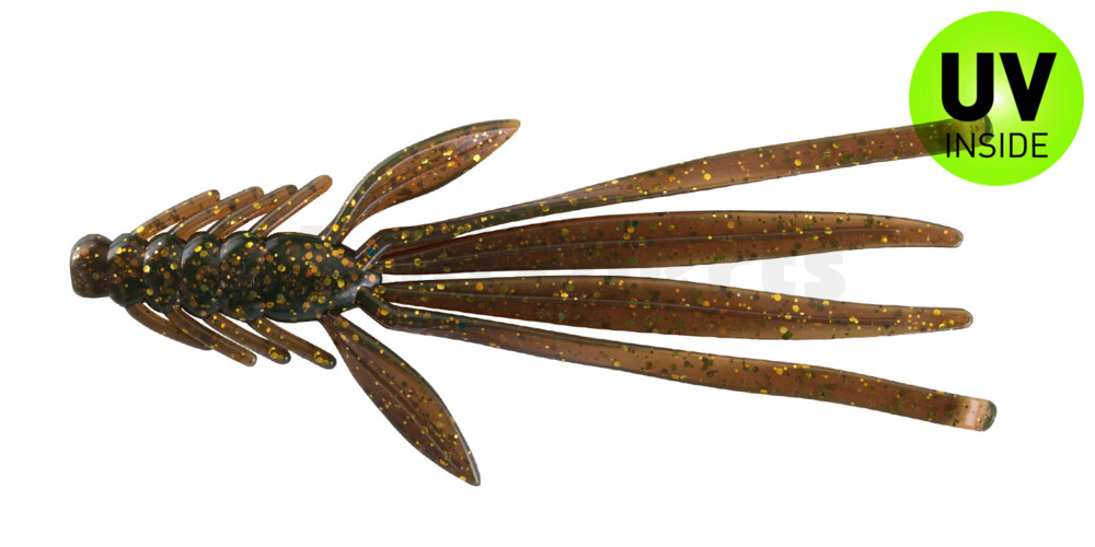 003914092 Nymph 5" (ca. 14,0 cm) motoroil-gold-Glitter