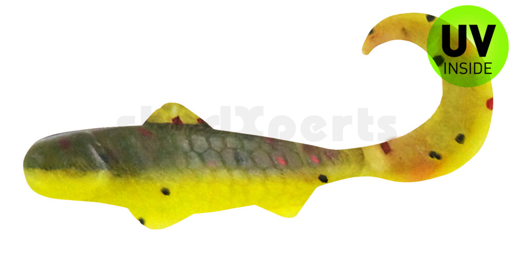 000908B321 Super Banjo 3" (ca. 7,5 cm) fluogelb / Kaulbarsch