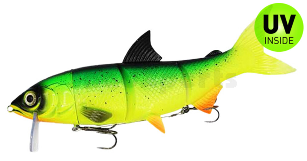 HYRO30GI RenkyOne - Hybrid Fishing Lure 12" (ca. 30cm) slow sinking im Hartschalenblister Green Inferno