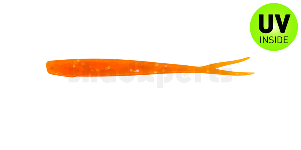 005107121 Oklahoma 2,75" (ca. 7,5 cm) klar fluoorange glitter