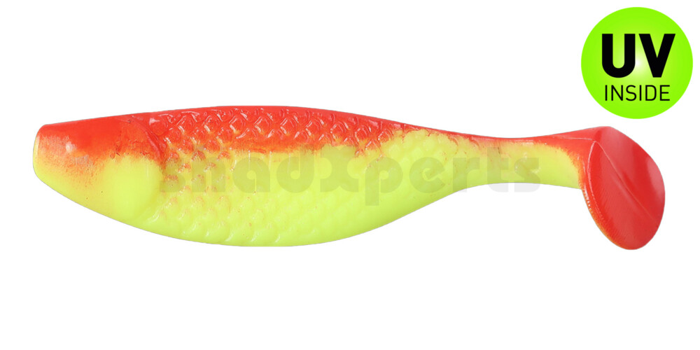 000110057 Aqua 4" (ca. 10,0 cm) fluogelb / rot