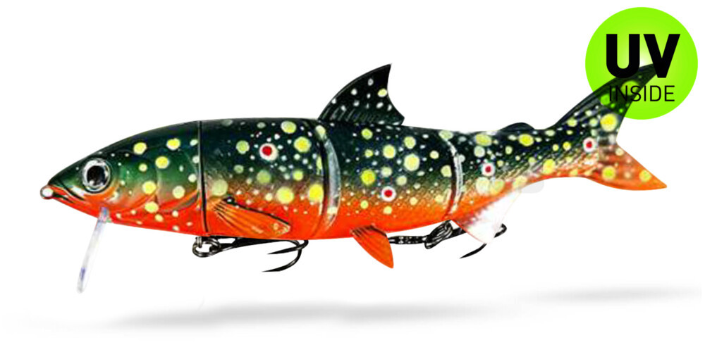 HYRO25AC RenkyOne - Hybrid Fishing Lure 10" (ca. 25 cm) slow sinking Atomic Char