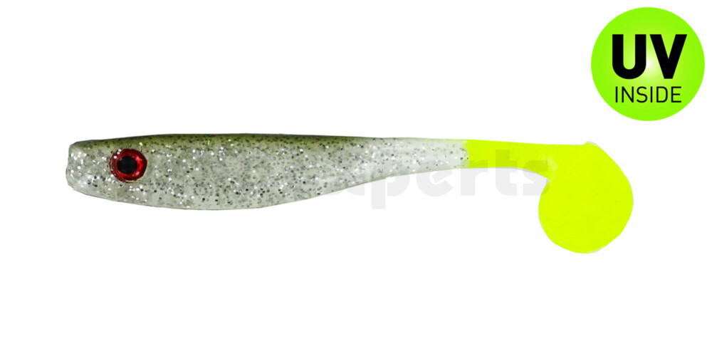 004109024 Suicide Shad 3.5" (ca. 9 cm) chicken on a chain glow