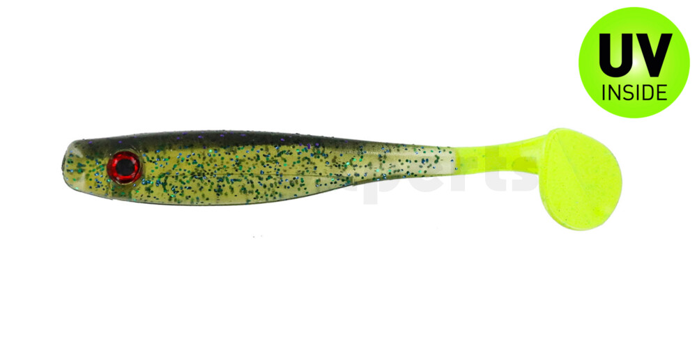 004113026 Suicide Shad 5" (ca. 13 cm) sprayed grass / chart tail