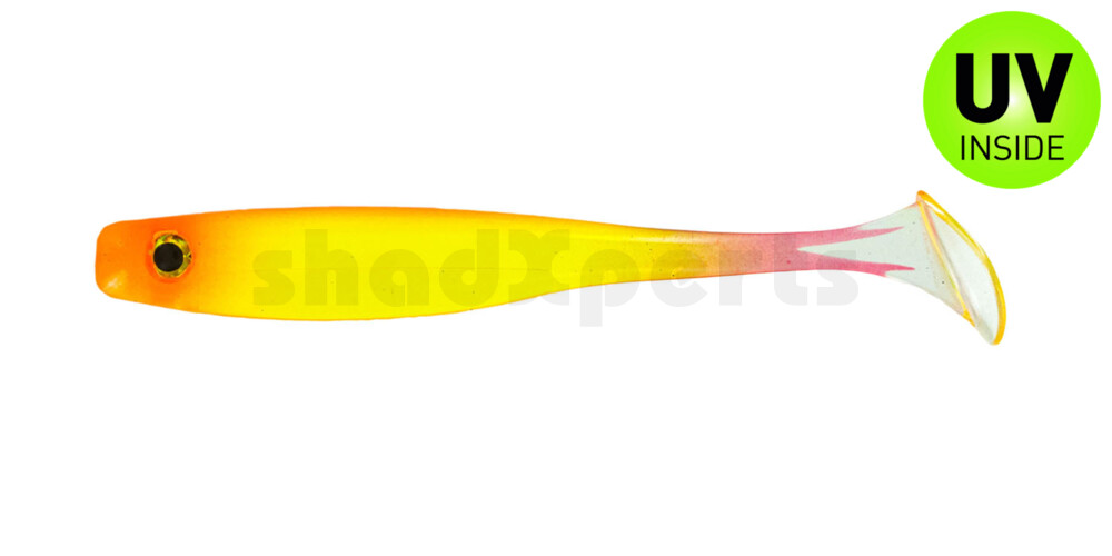 004109030 Suicide Shad 3.5" (ca. 9 cm) flaming sun