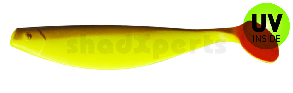 000418146 Xtra-Soft 7" (ca. 18,0 cm) fluogelb-braun